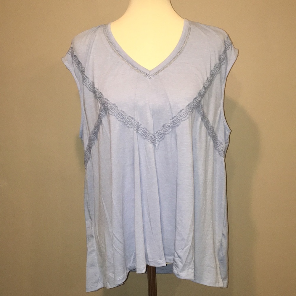Paper crane light blue shirt sleeved shirt